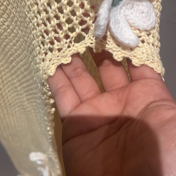 For Love and Lemons Corie Crochet Floral Maxi Dress - Picture 9 of 15